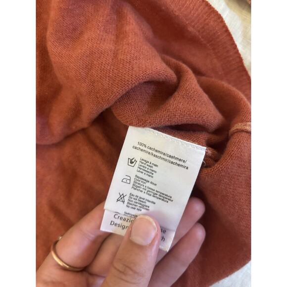 NOT SHY Womens Pink Longsleeve Highest Grade Cashmere Sweater Size M - Picture 4 of 6